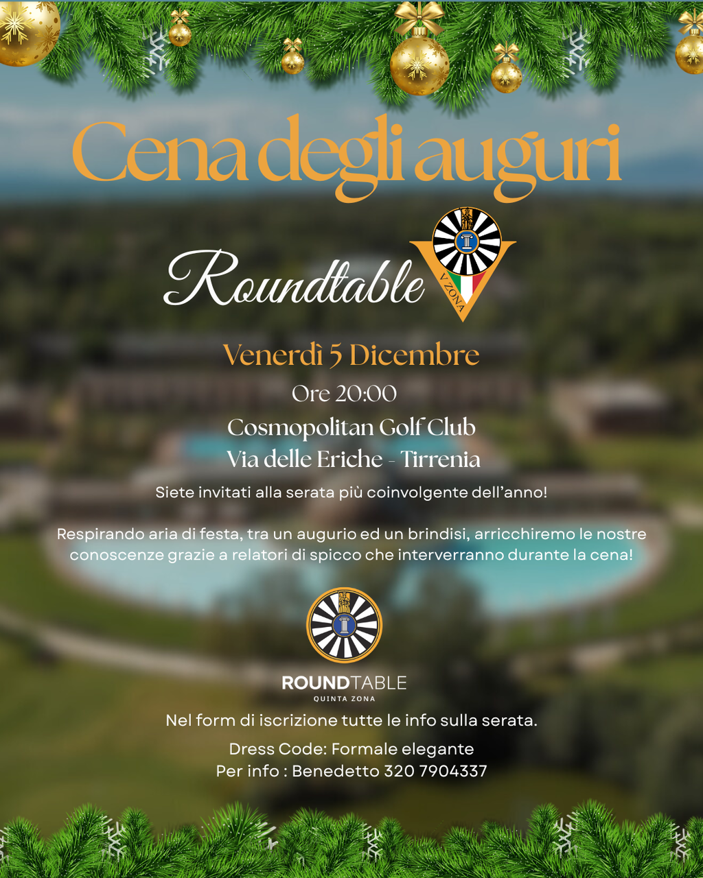 Cena degli auguri V Zona