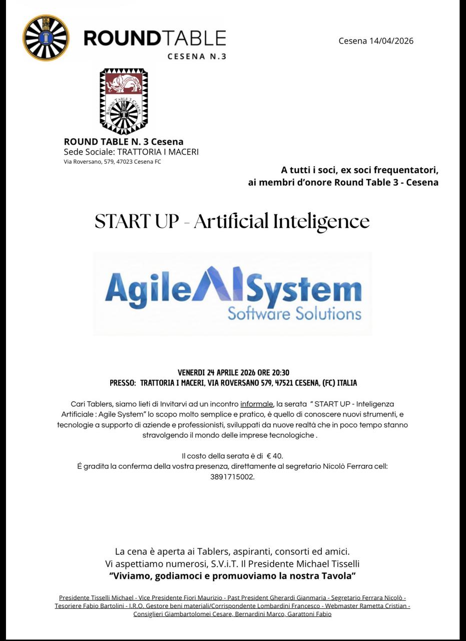 Intelligenza Artificiale- Serata Relatore