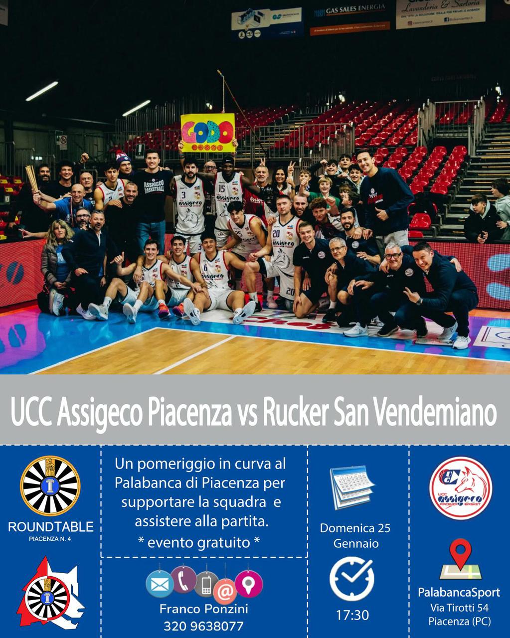 Piacenza in favore di UCC Assigeco Piacenza