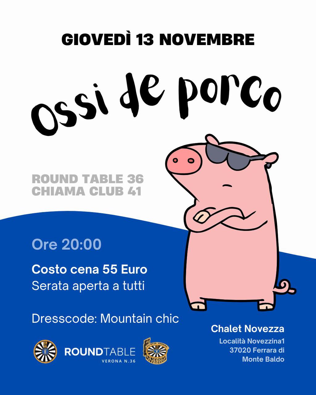 RT36 VERONA - OSSI DI PORCO