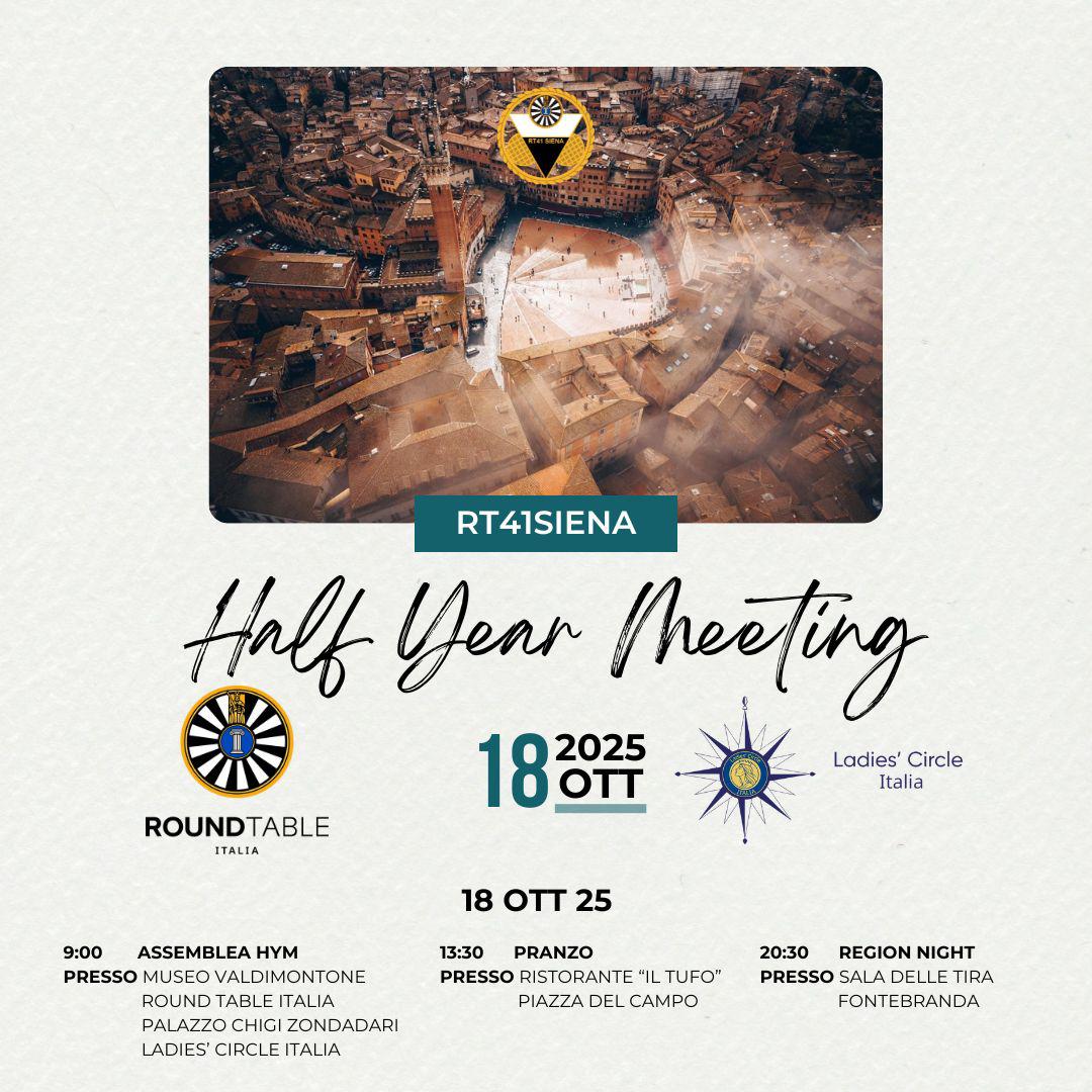 Half Year Meeting 2025 - ASSEMBLEA NAZIONALE