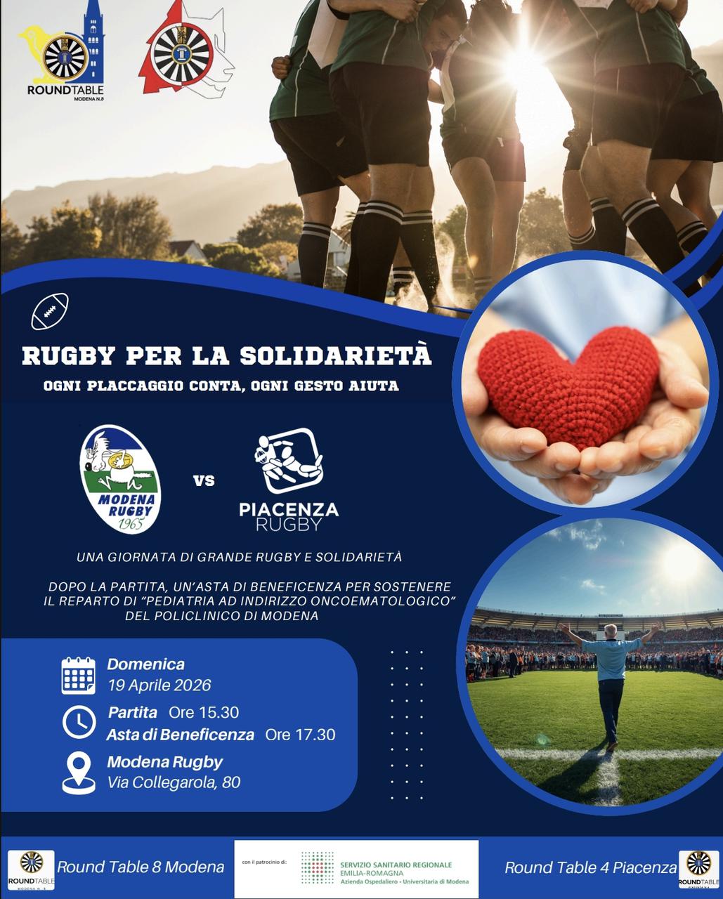 📣🏉 RUGBY PER LA SOLIDARIETÀ ❤️