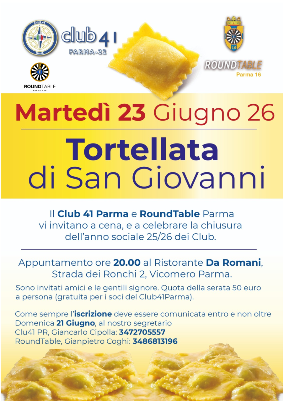 Tortellata di San Giovanni 